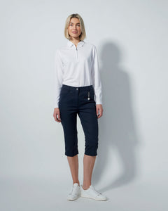 Daily Sports Lyric Capri Dark Navy V2