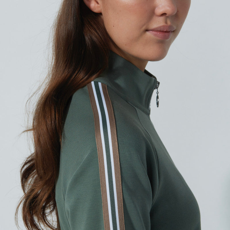 Daily Sports Khaki Stream Line Bomber Jacket
