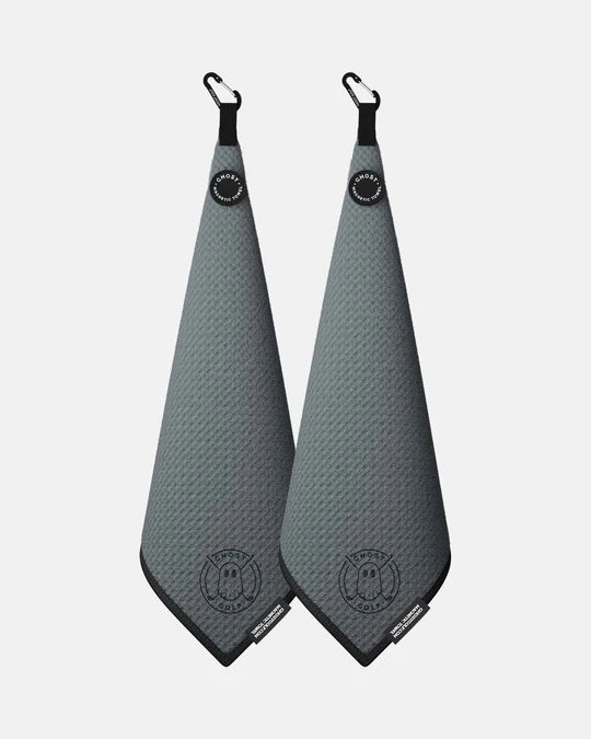GHOST GOLF Magnetic Greenside Towel [Set of 2]