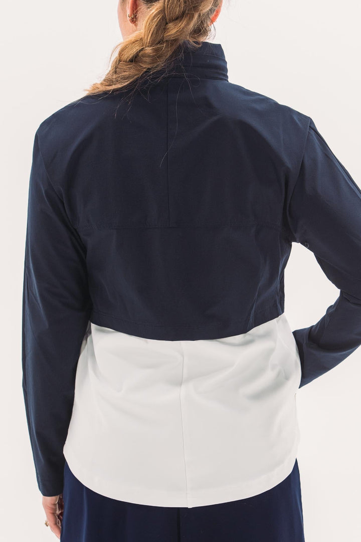 Foray Golf Double Layer Navy/White Jacket