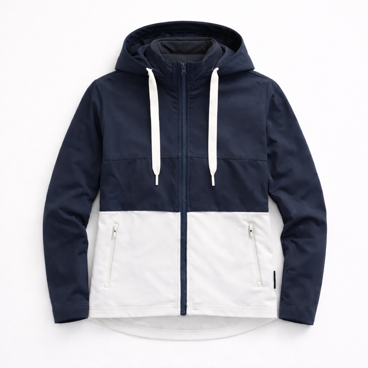 Foray Golf Double Layer Navy/White Jacket