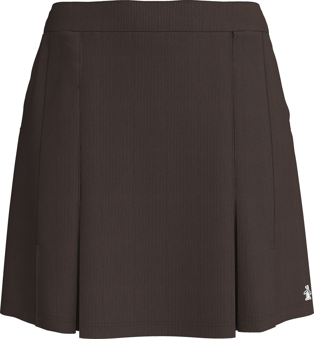 Original Penguin Chocolate Torte Rib Pleat Skort [SF26]