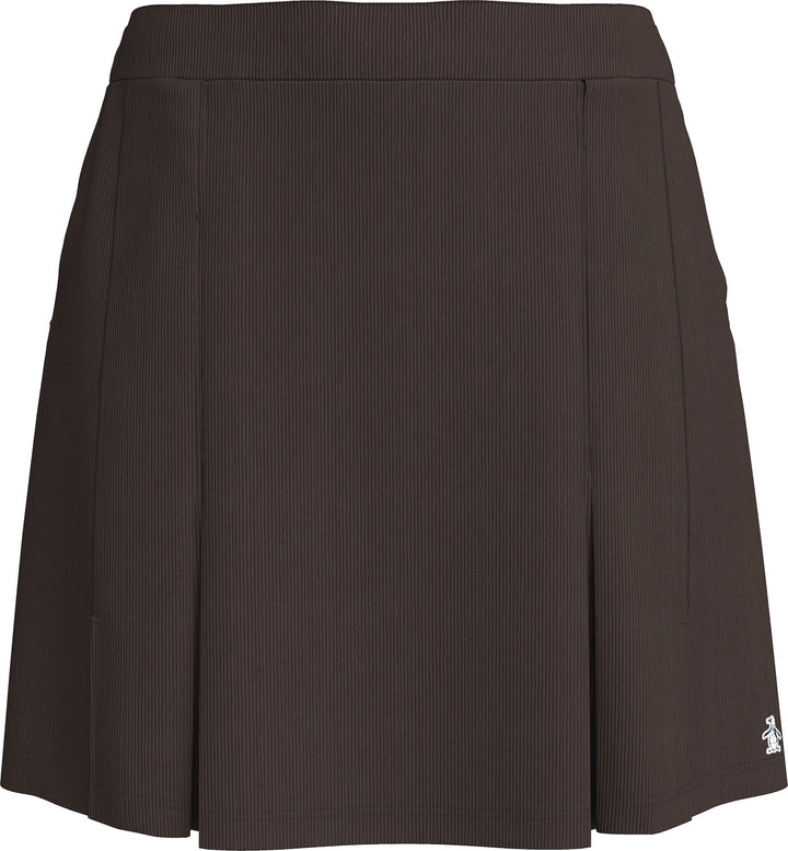 Original Penguin Chocolate Torte Rib Pleat Skort [SF26]
