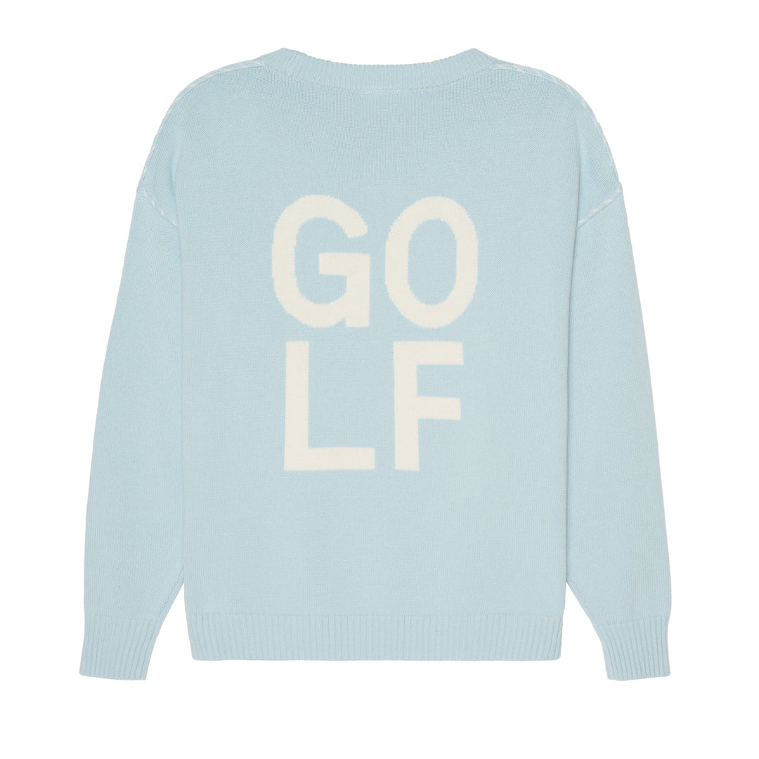 Ellsworth+Ivey Riley Golf Stacked Crewneck Sweater