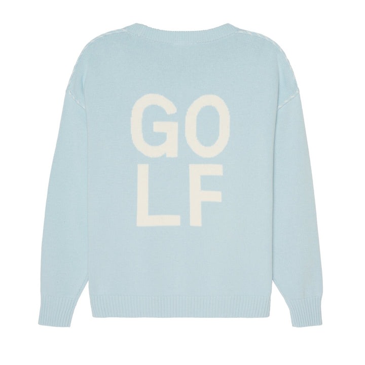Ellsworth+Ivey Riley Golf Stacked Crewneck Sweater