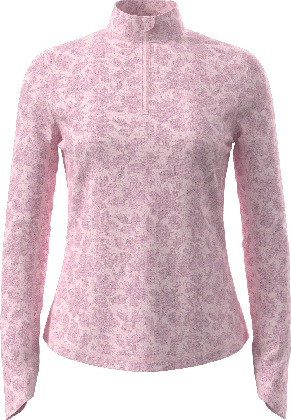 Callaway Abstract Floral Long Sleeve UV Mock [SF26]