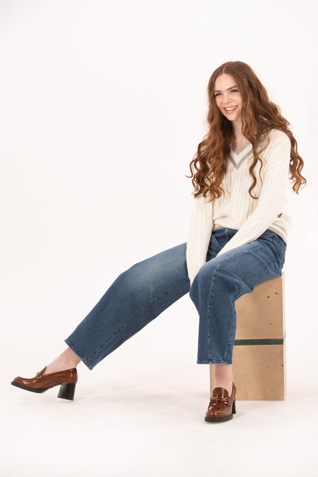 Foray Golf Heritage Cable Knit Sweater