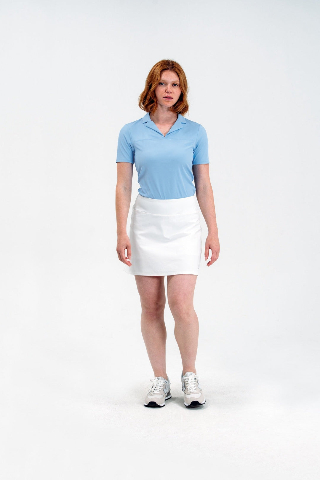 Foray Golf Rib Notch Collar Short Sleeve Polo