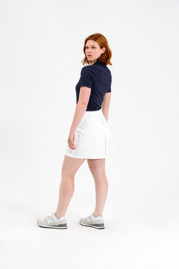 Foray Golf Rib Notch Collar Short Sleeve Polo
