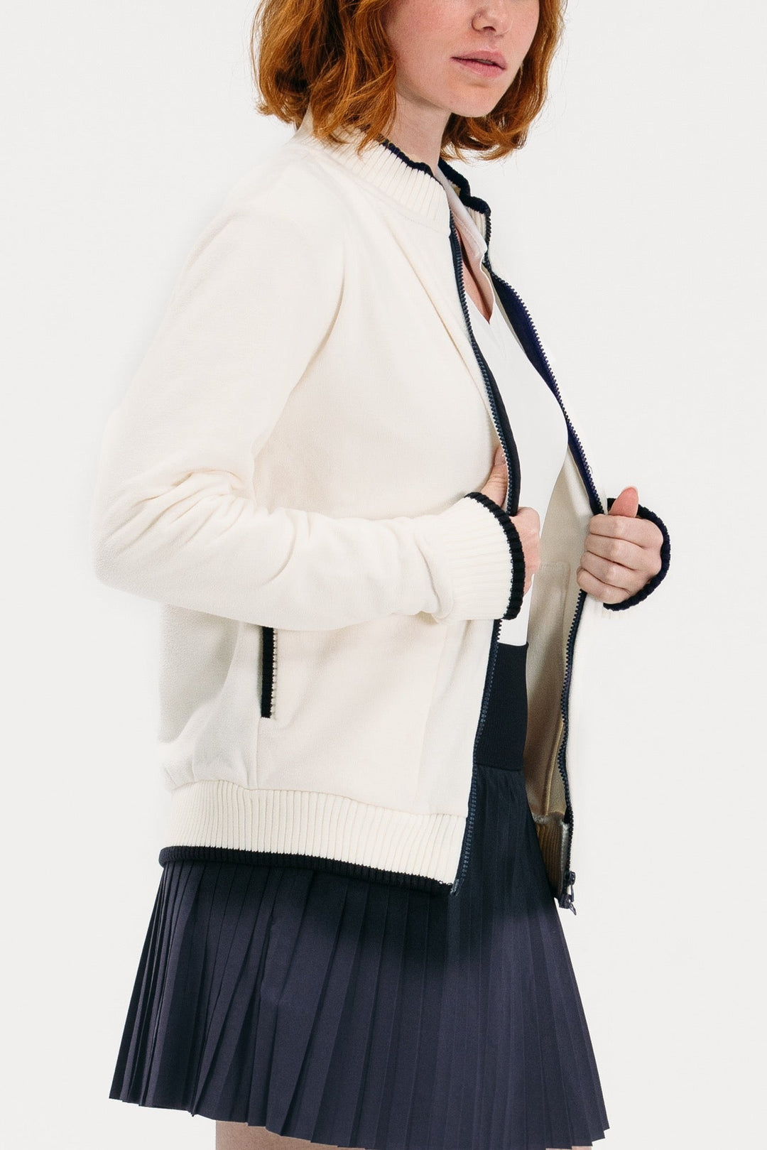 Foray Golf Core Fleece Bomber