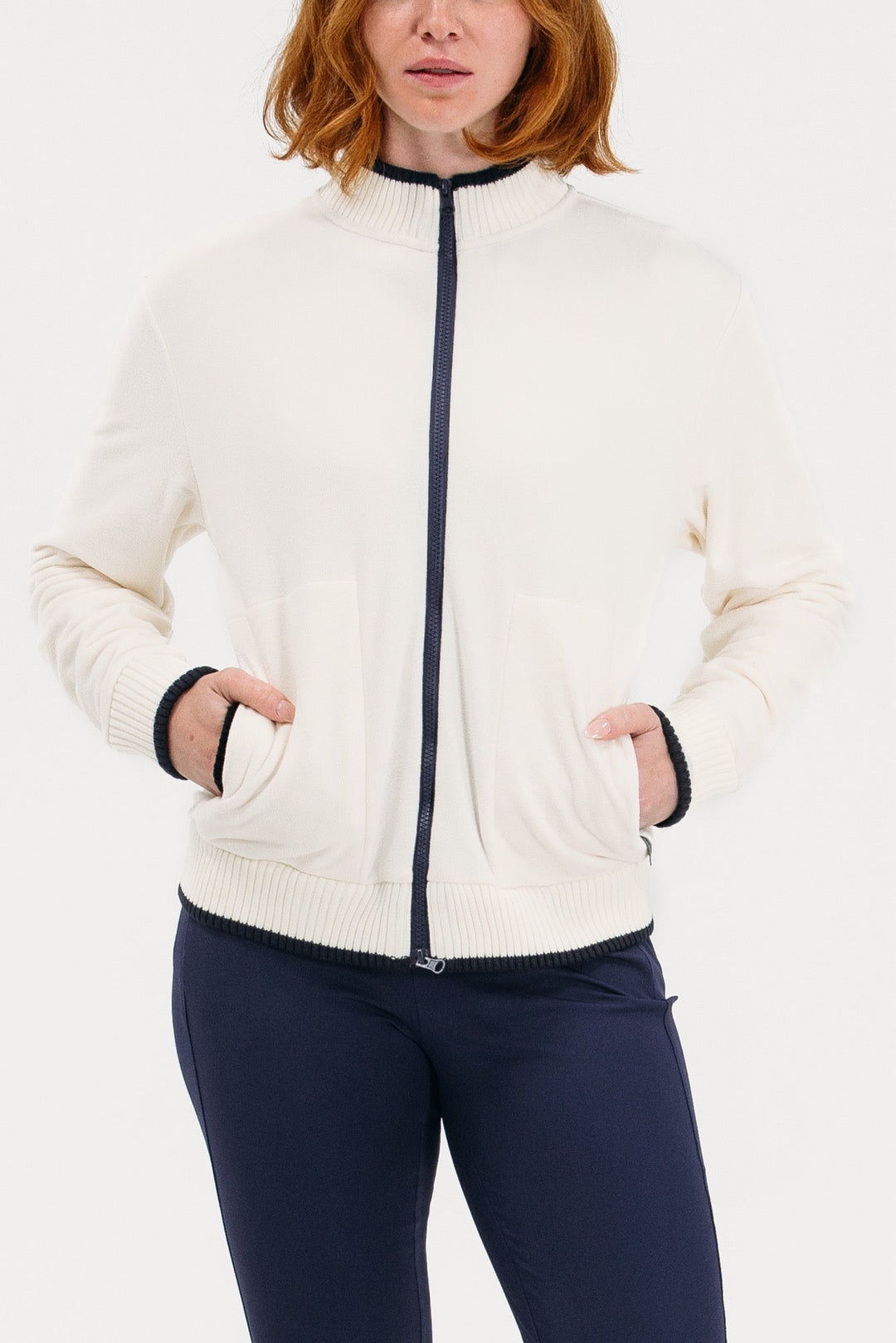 Foray Golf Core Fleece Bomber