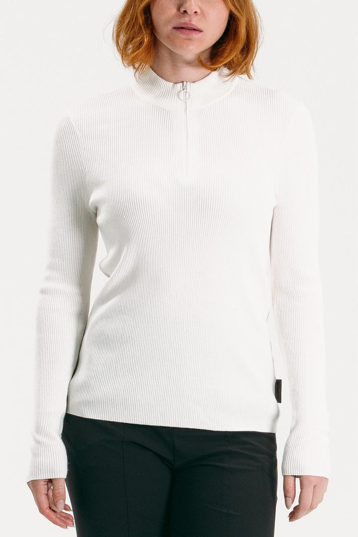 Foray Golf Knit Solid Quarter Zip