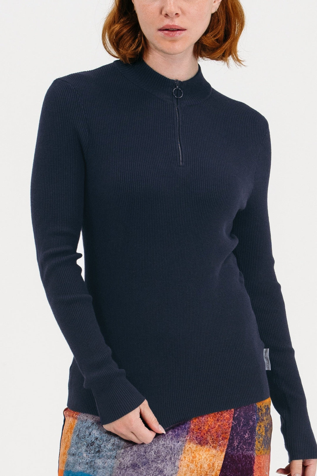 Foray Golf Knit Solid Quarter Zip