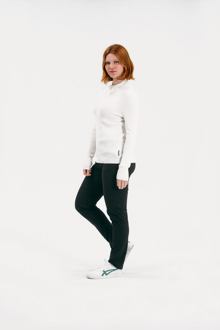 Foray Golf Knit Solid Quarter Zip