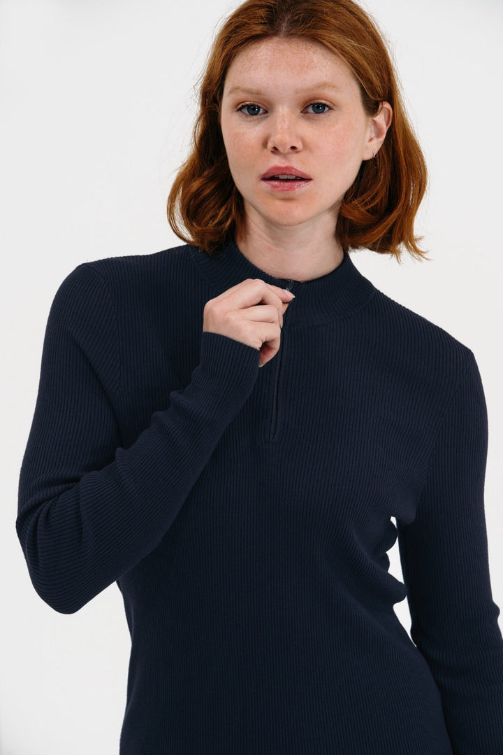 Foray Golf Knit Solid Quarter Zip