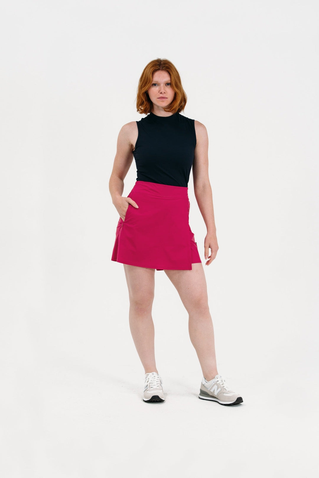 Foray Golf Essential Faux Wrap 15.5" Skort