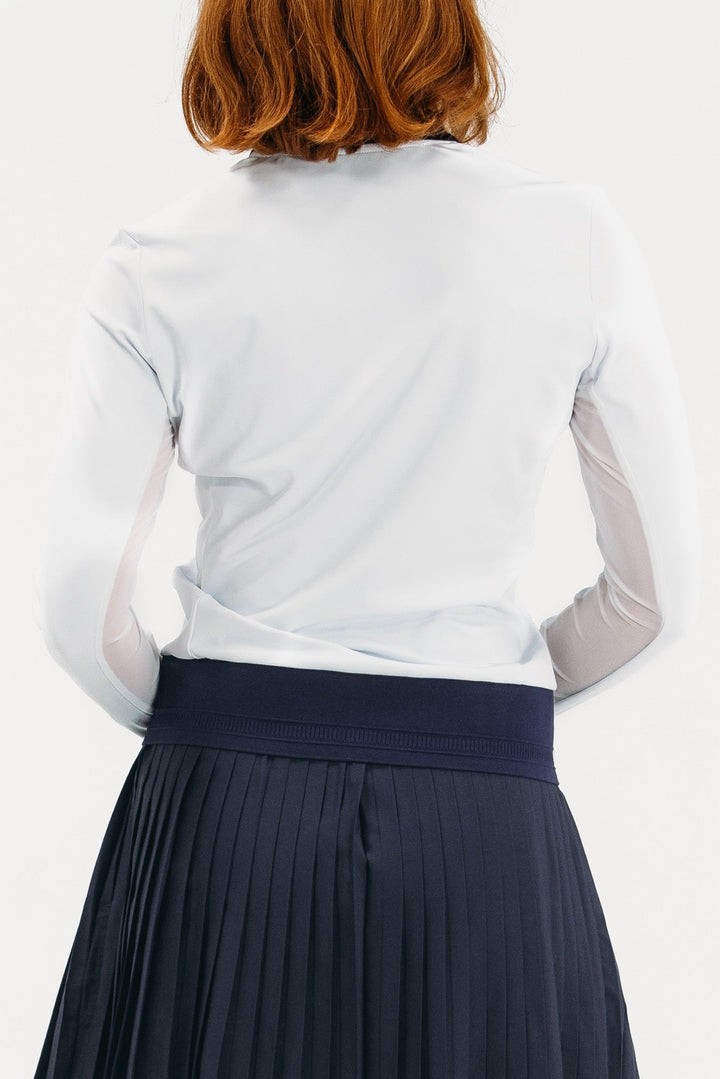 Foray Golf Long Sleeve Contrast Trim Polo