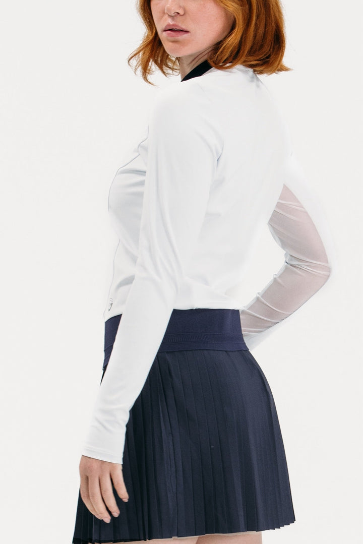 Foray Golf Long Sleeve Contrast Trim Polo