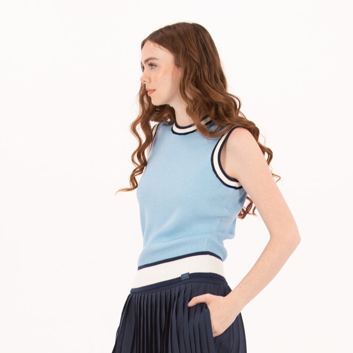 Foray Golf Waffle Knit Shell
