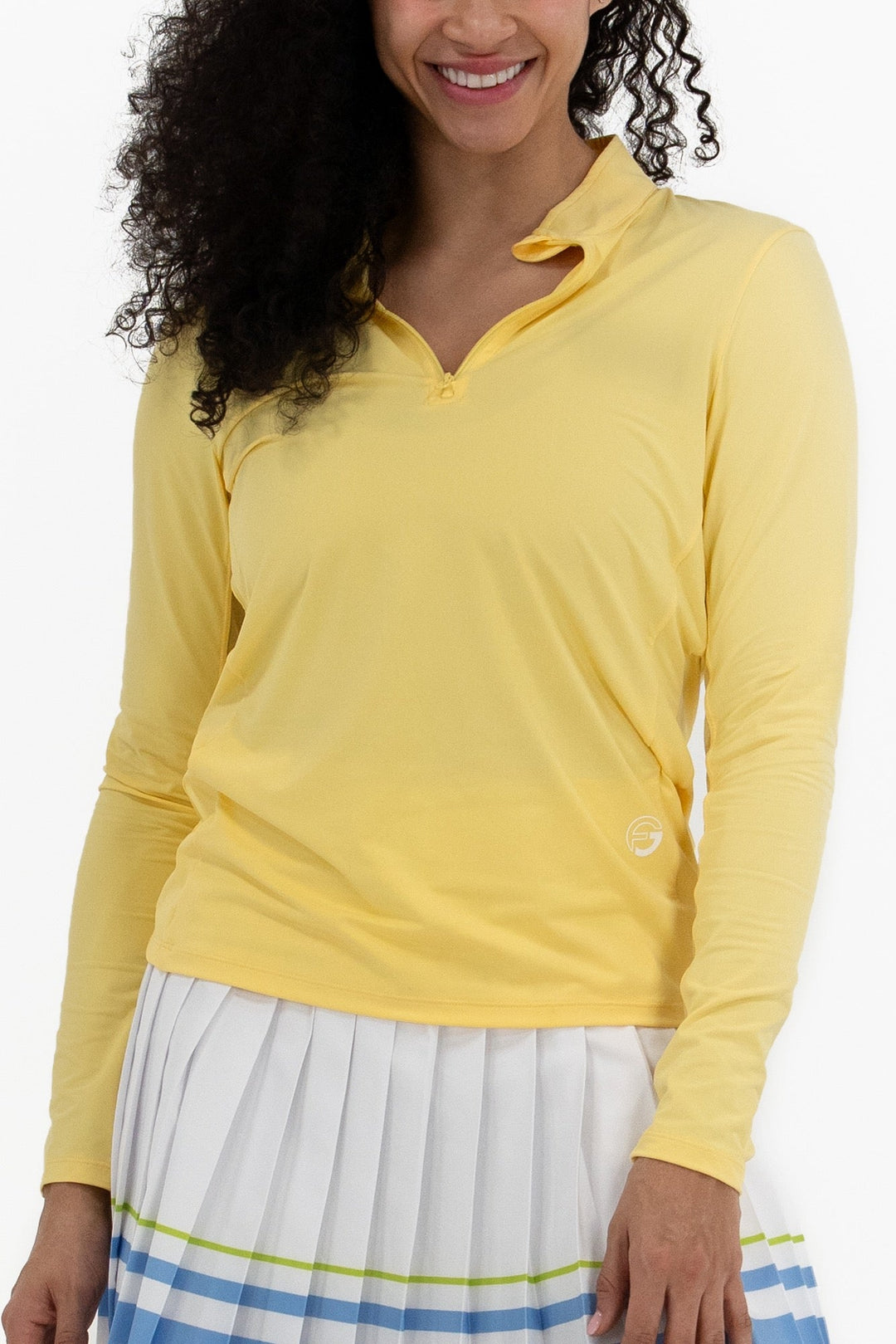 Foray Golf UV Sun Long Sleeve Mock
