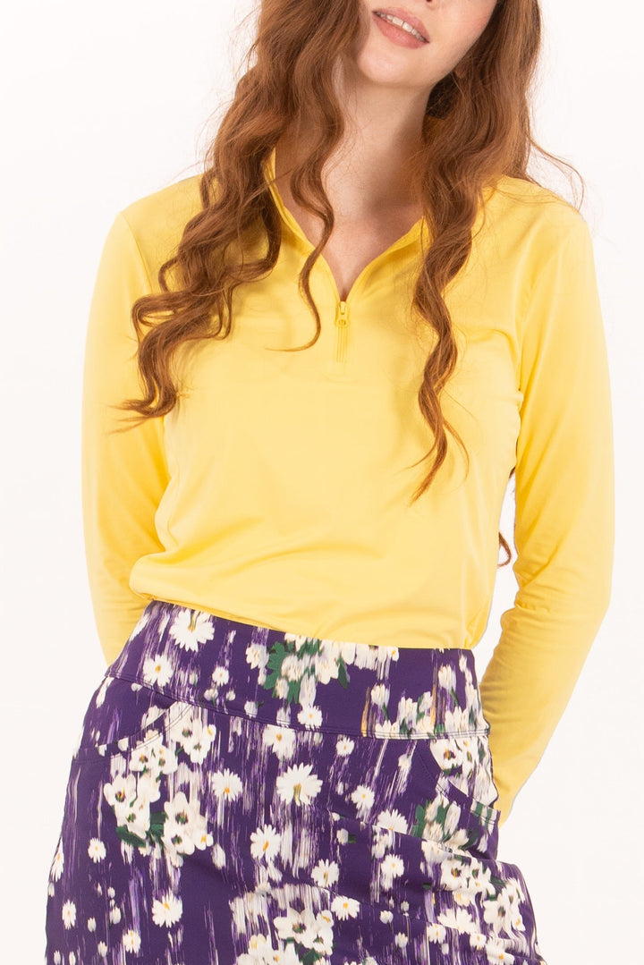 Foray Golf UV Sun Long Sleeve Mock