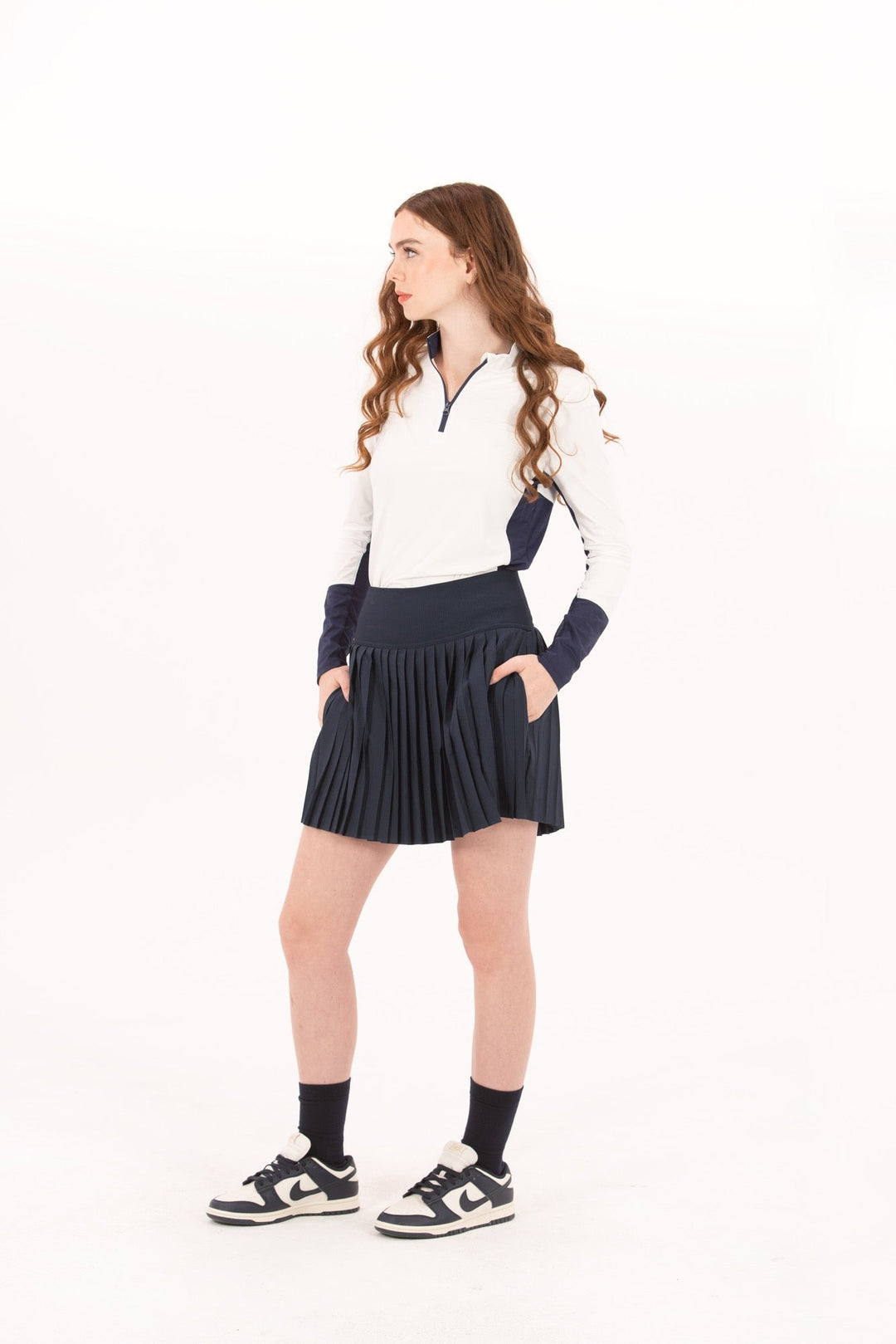 Foray Golf Colorblock Long Sleeve Sun Shirt