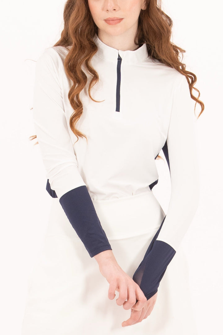 Foray Golf Colorblock Long Sleeve Sun Shirt