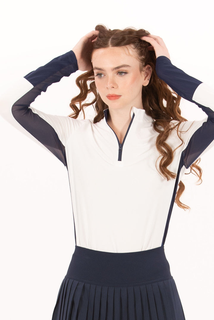 Foray Golf Colorblock Long Sleeve Sun Shirt