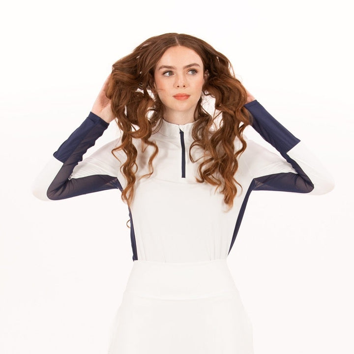 Foray Golf Colorblock Long Sleeve Sun Shirt