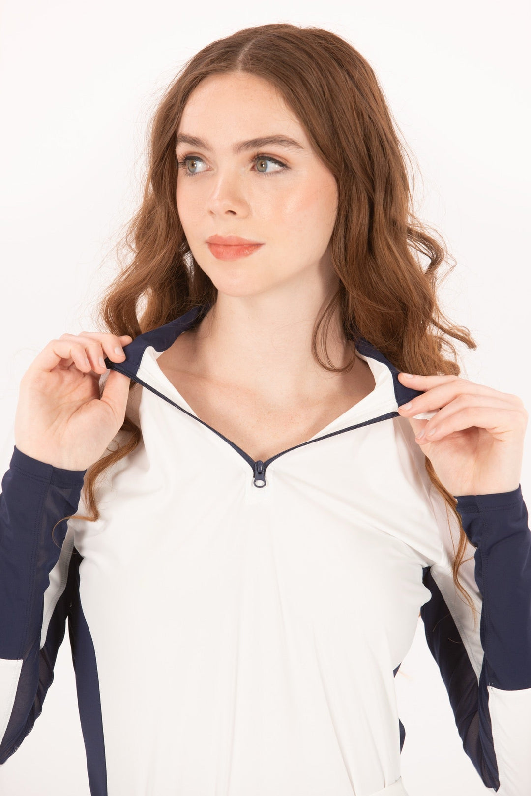 Foray Golf Colorblock Long Sleeve Sun Shirt