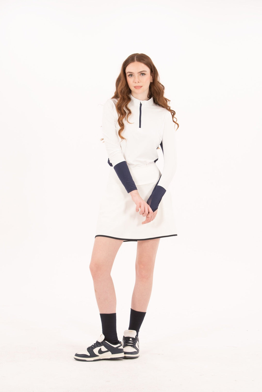 Foray Golf Colorblock Long Sleeve Sun Shirt