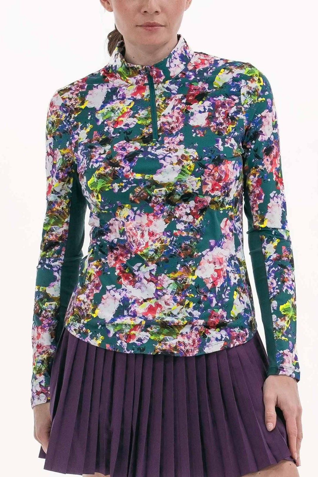Foray Golf Floral Printed Sun Shirt