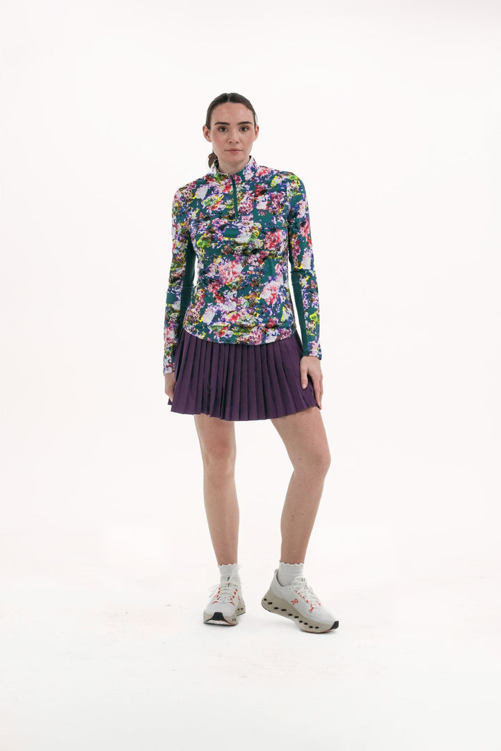 Foray Golf Floral Printed Sun Shirt
