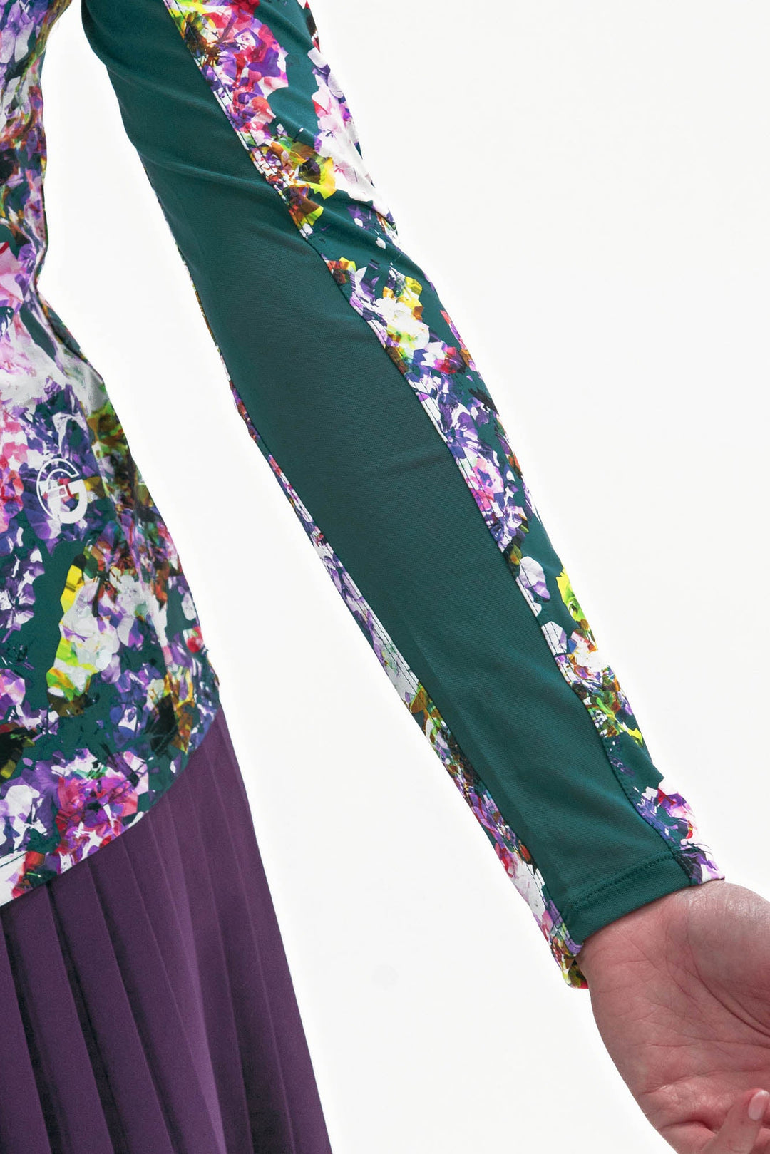 Foray Golf Floral Printed Sun Shirt