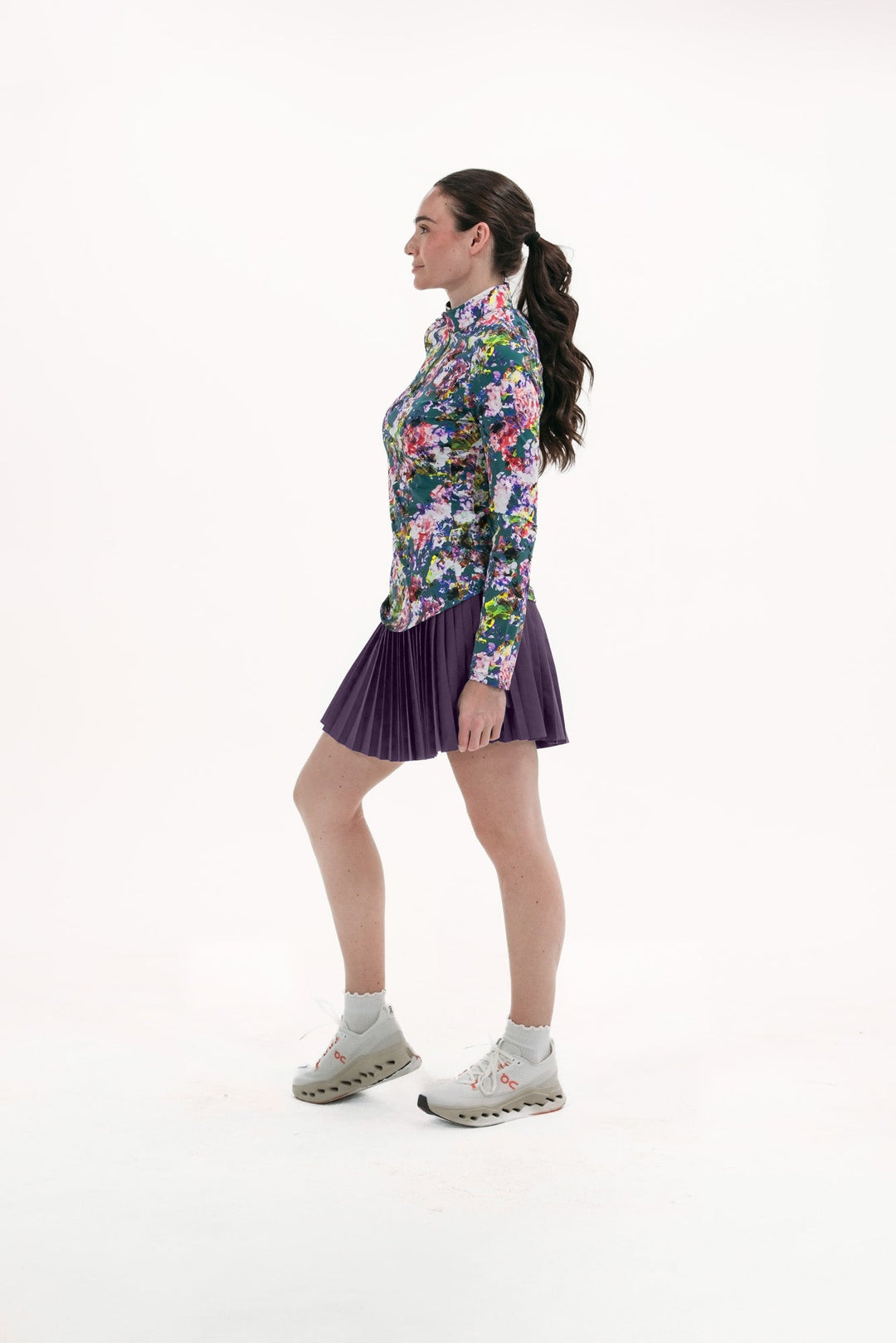 Foray Golf Floral Printed Sun Shirt