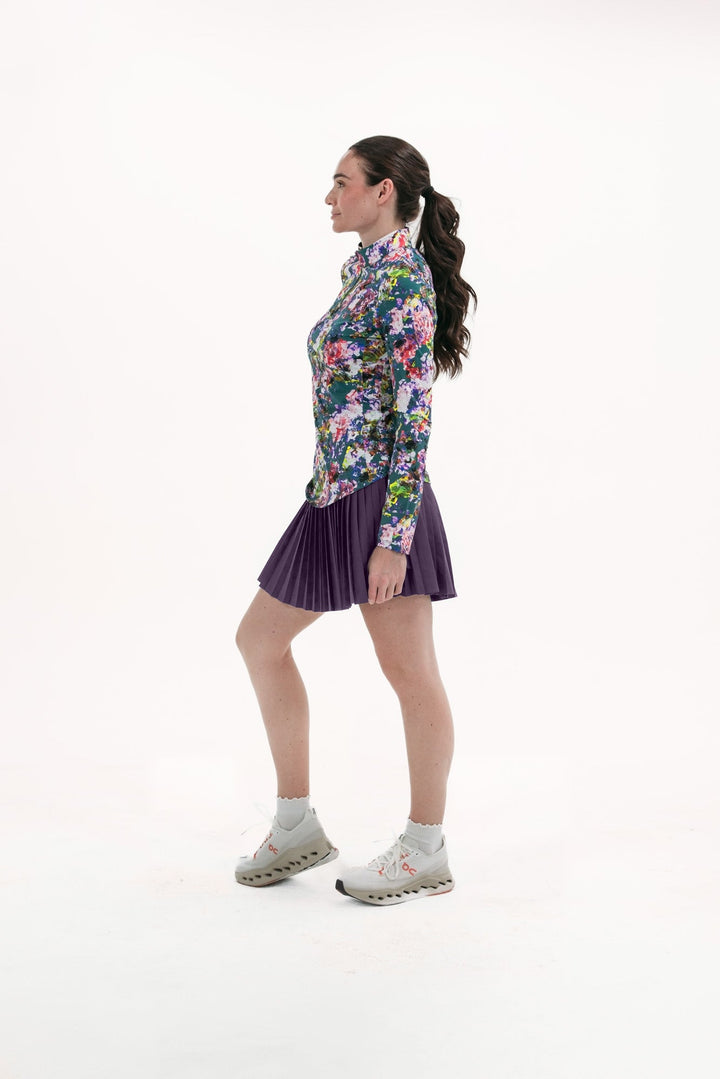 Foray Golf Floral Printed Sun Shirt