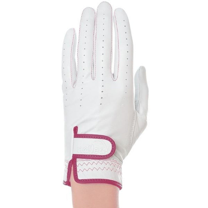 Premium Leather White Standard Golf Gloves
