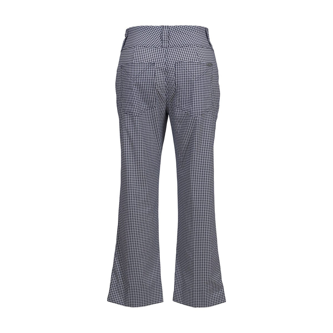 JoFit Slimmer Mini Houndstooth Flare Crop Pant [S26]