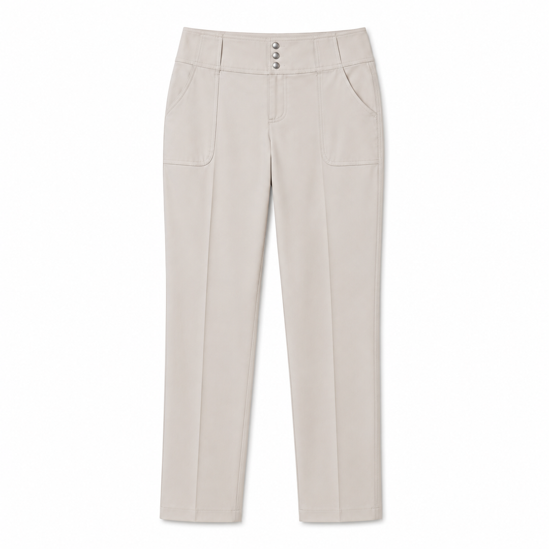JoFit Everyday 28" Cropped Pant - Stone
