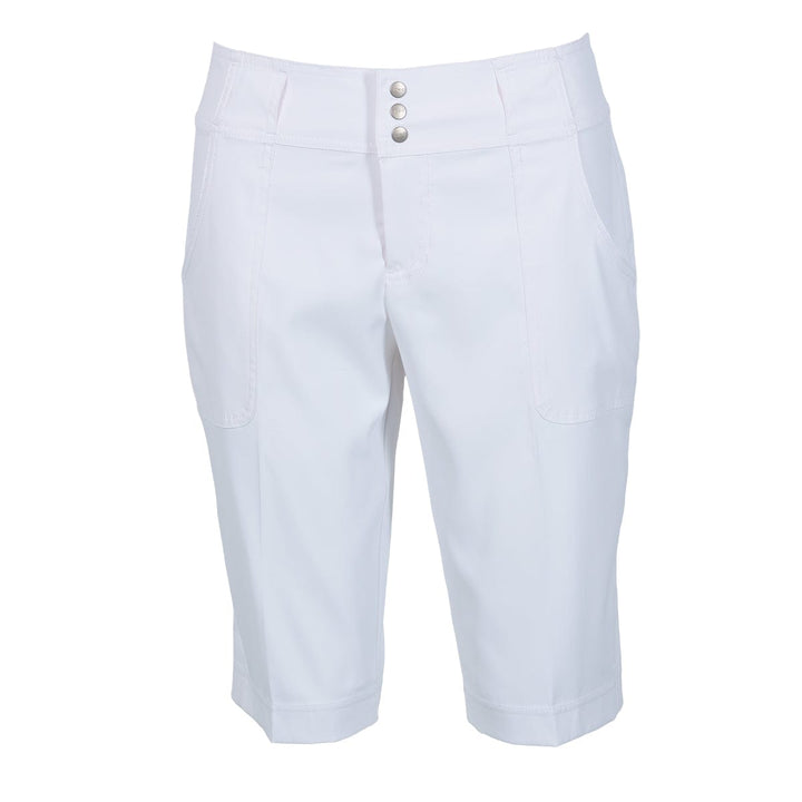 JoFit Everyday 12" White Bermuda Short