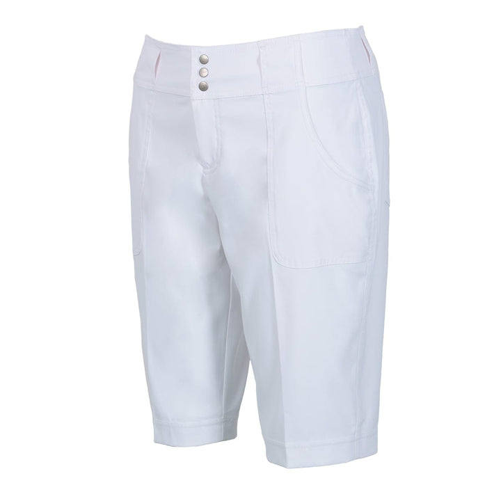 JoFit Everyday 12" White Bermuda Short