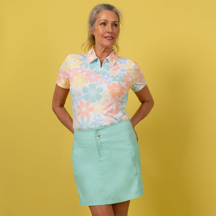 JoFit Signature 15.5" Misty Green Skort