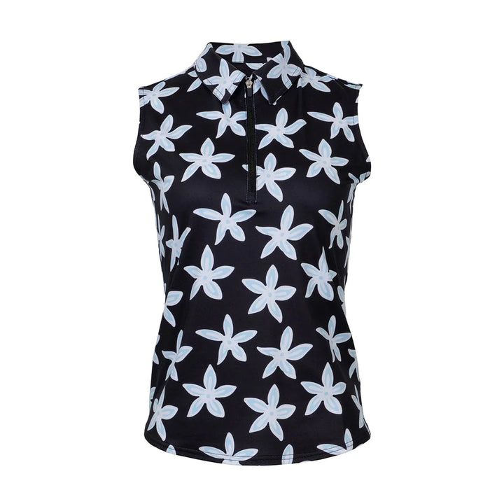 JoFit Sleeveless Fleur Royale Polo [S26]