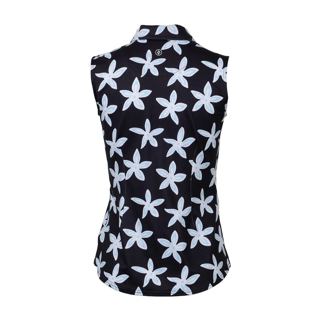 JoFit Sleeveless Fleur Royale Polo [S26]
