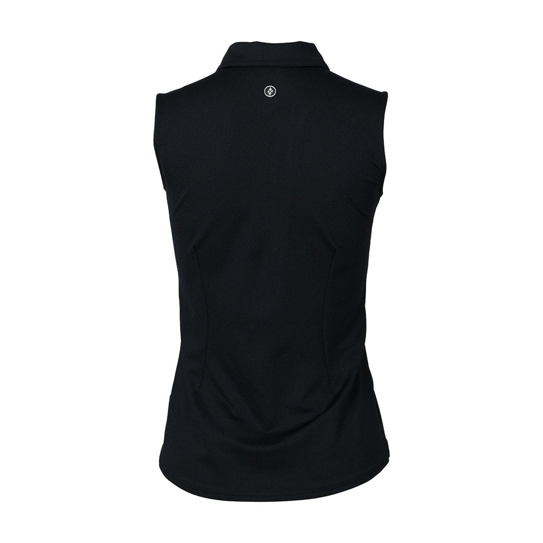 JoFit Sleeveless Black Polo
