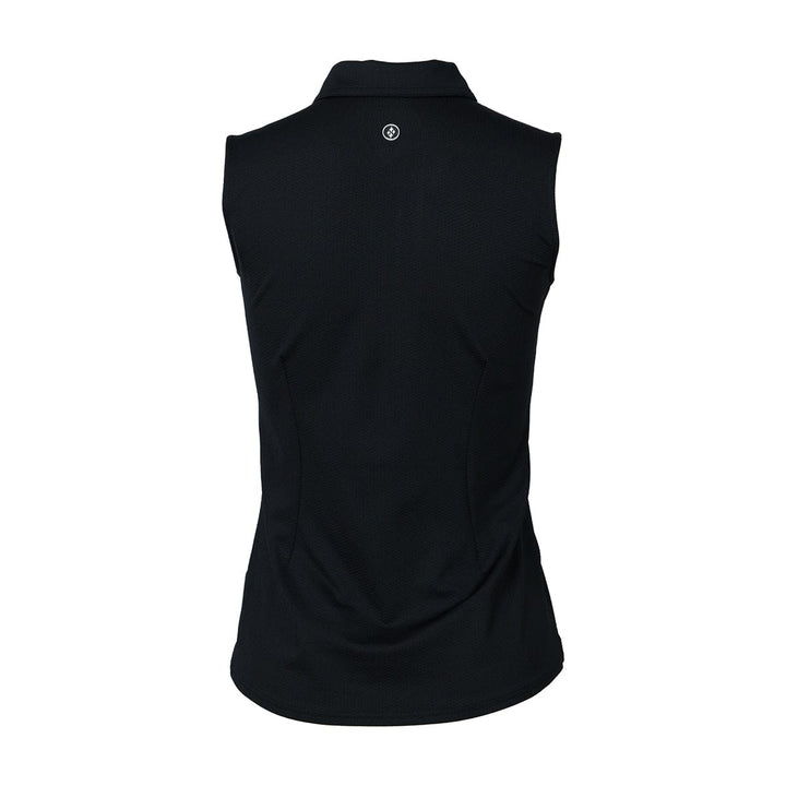 JoFit Sleeveless Black Polo