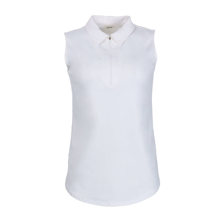JoFit Sleeveless White Polo