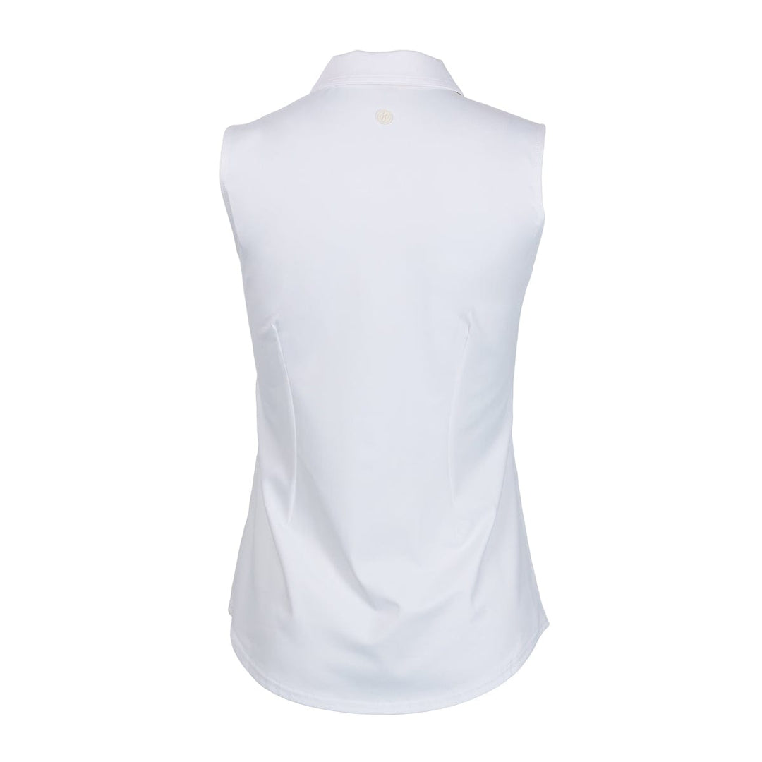 JoFit Sleeveless White Polo