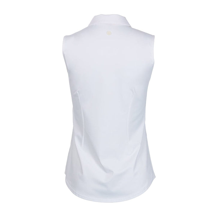 JoFit Sleeveless White Polo