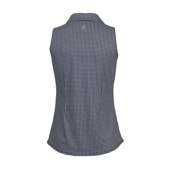 JoFit Johnny Collar Mini Houndstooth Cutaway Polo [S26]